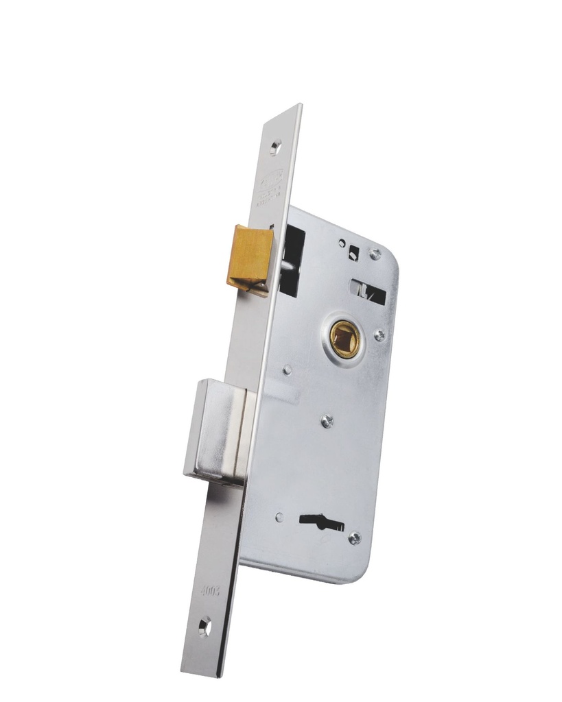 4003 KALLAY CERRADURA DOBLE PALETA FRENTE NIQUELADO