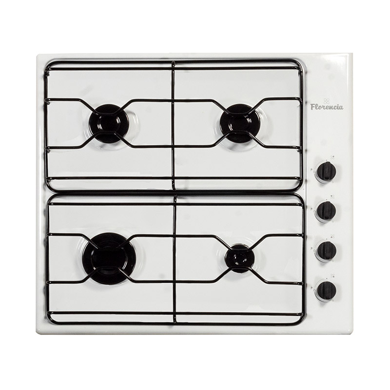 ANAFE A GAS CUATRO HORNALLAS DURPOX BLANCO LINEA ECO