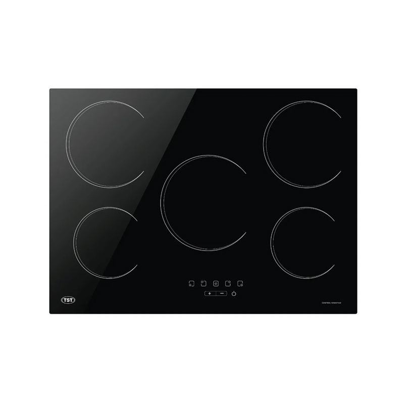 ANAFE LIN. FAMILIAR VITROCERAMICO ELECTRICO 5 ZONAS x1u.