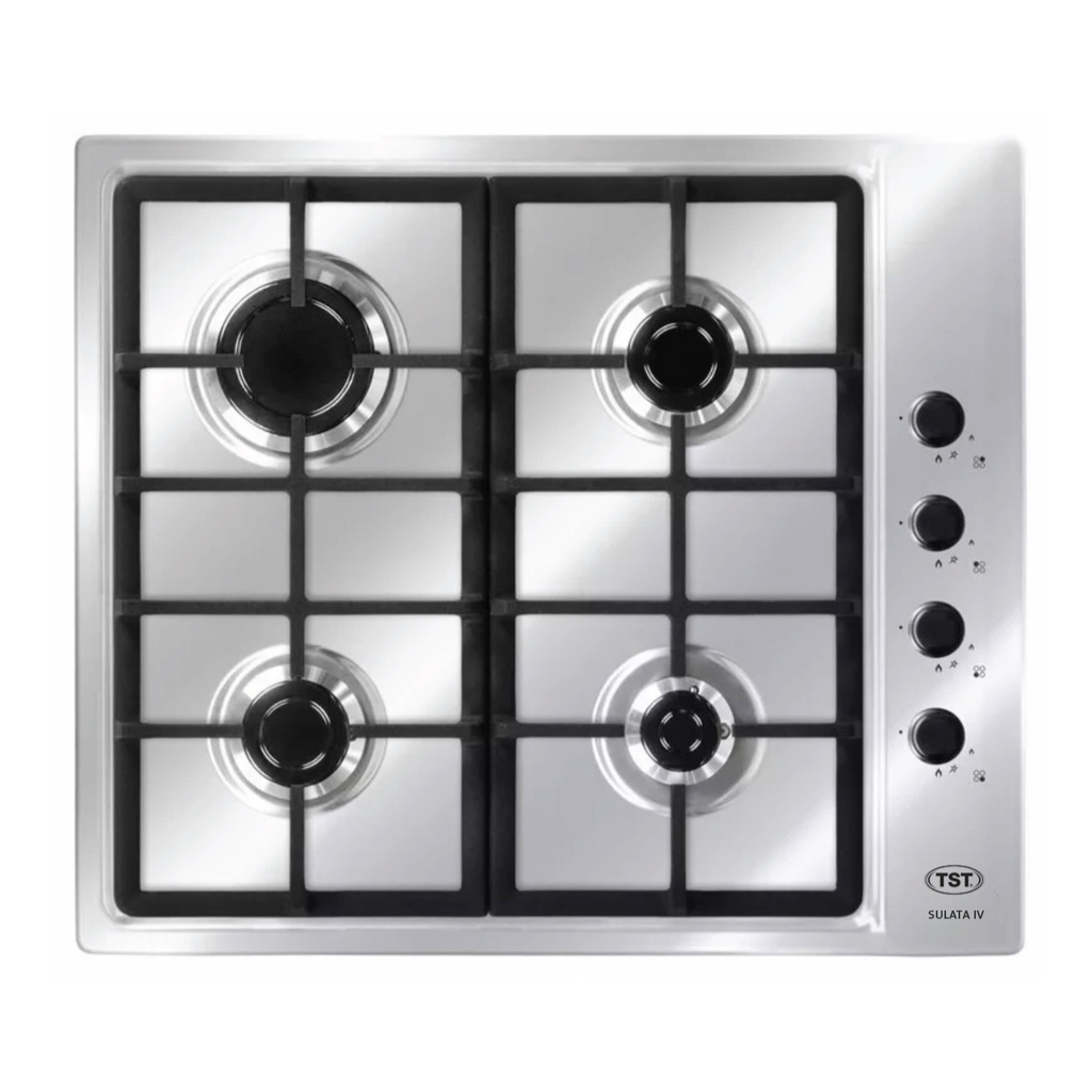 ANAFE LINEA FAMILIAR SULATA 4 HORNALLAS A GAS x1u.