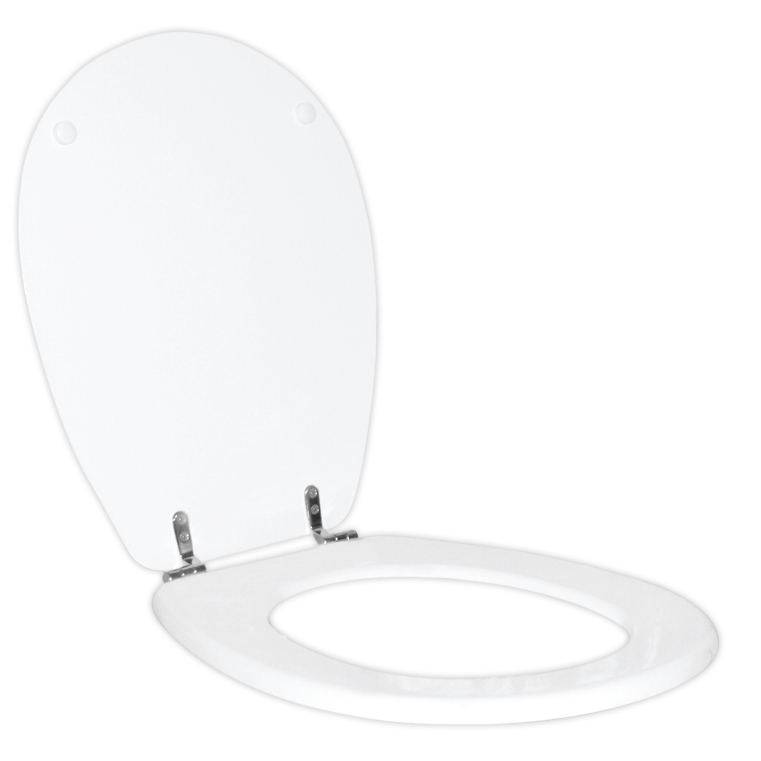 ASIENTO PILAR HERRAJE METALICO BLANCO