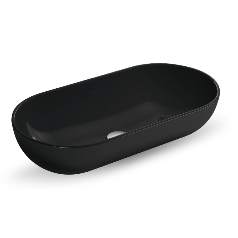 BACHA DECA L.106.95 NEGRO BRILLO x1u. DESCONTINUADA