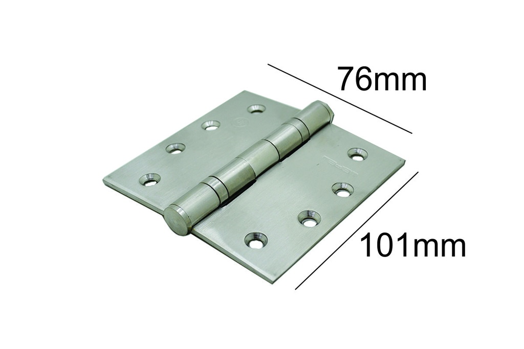 BISAGRA MUNICIÓN ACERO INOX 101X76X3MM