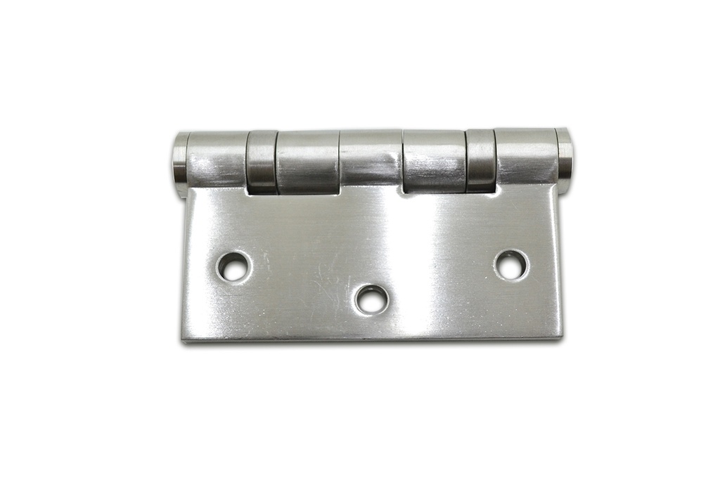 BISAGRA MUNICIÓN ACERO INOX 76X76X3MM