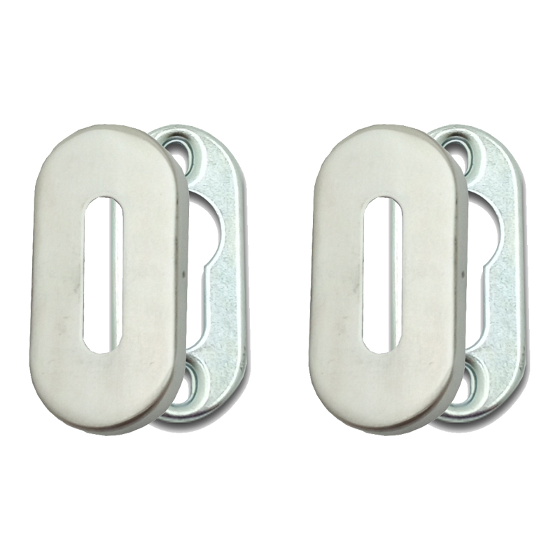 BOCALLAVE UNIVERSAL ANGOSTO VERTICAL ACERO INOX. PACK X 2u.