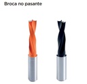 BROCA Ø15mm LARGO 70 NO PASANTE