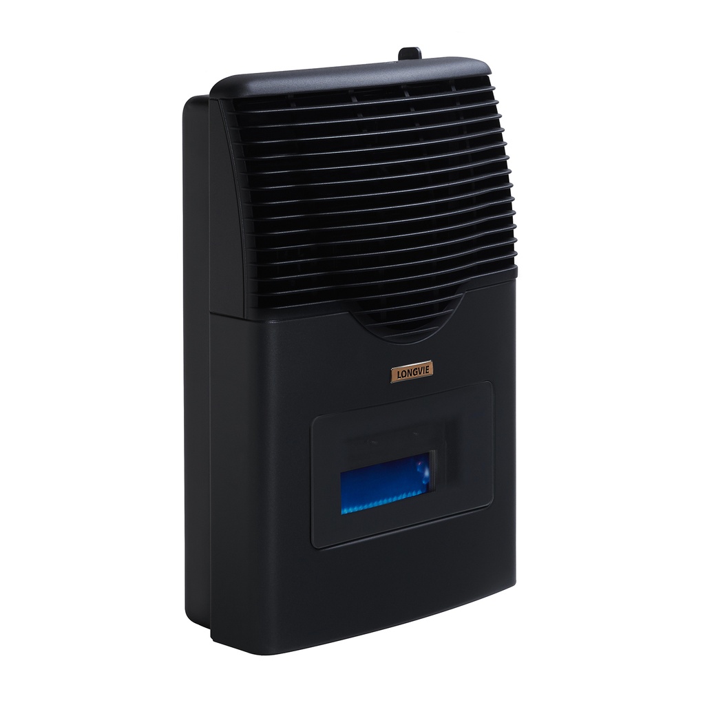 CALEFACTOR MULTIGAS TB 3000 Kcal C/ VISOR TERMOST. GRAFITO x1u.