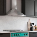 CAMPANA TRAFUL 90cm 3 VELOCIDADES CON MOTOR ACERO