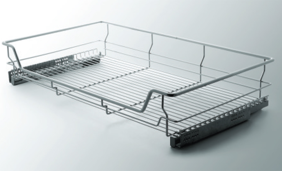 CANASTO BAJO MESADA INTERNO GUIA OCULTA 600mm