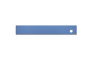 CANTO PVC 22 x 0.45mm AZUL FAPLAC 17898 x1m