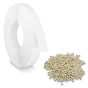 CANTO PVC BLANCO 22 x 0.40mm x 300mt + 2kg COLA HOTMELT DANNOK