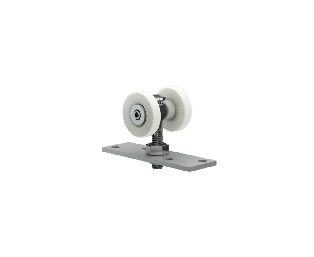 CARRO DE NYLON N162 (2 Ruedas-Ø.25mm) x1u.