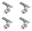 CARRO DE NYLON N166 C/RUL. (2 Ruedas-Ø 20mm) x1u.