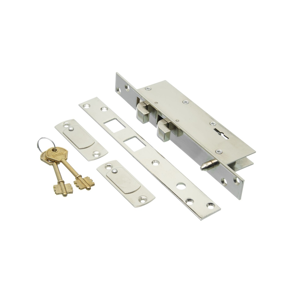 CERRADURA CAJA ANGOSTA CORREDIZA DE SEGURIDAD x1u.