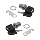 CERRADURA CON LEVA LARGO: 25mm-DIAM. 16mm X 2u.