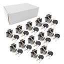 CERRADURA DE CAJON NIQUELADO 138-22C PACK X 12u. GLORY