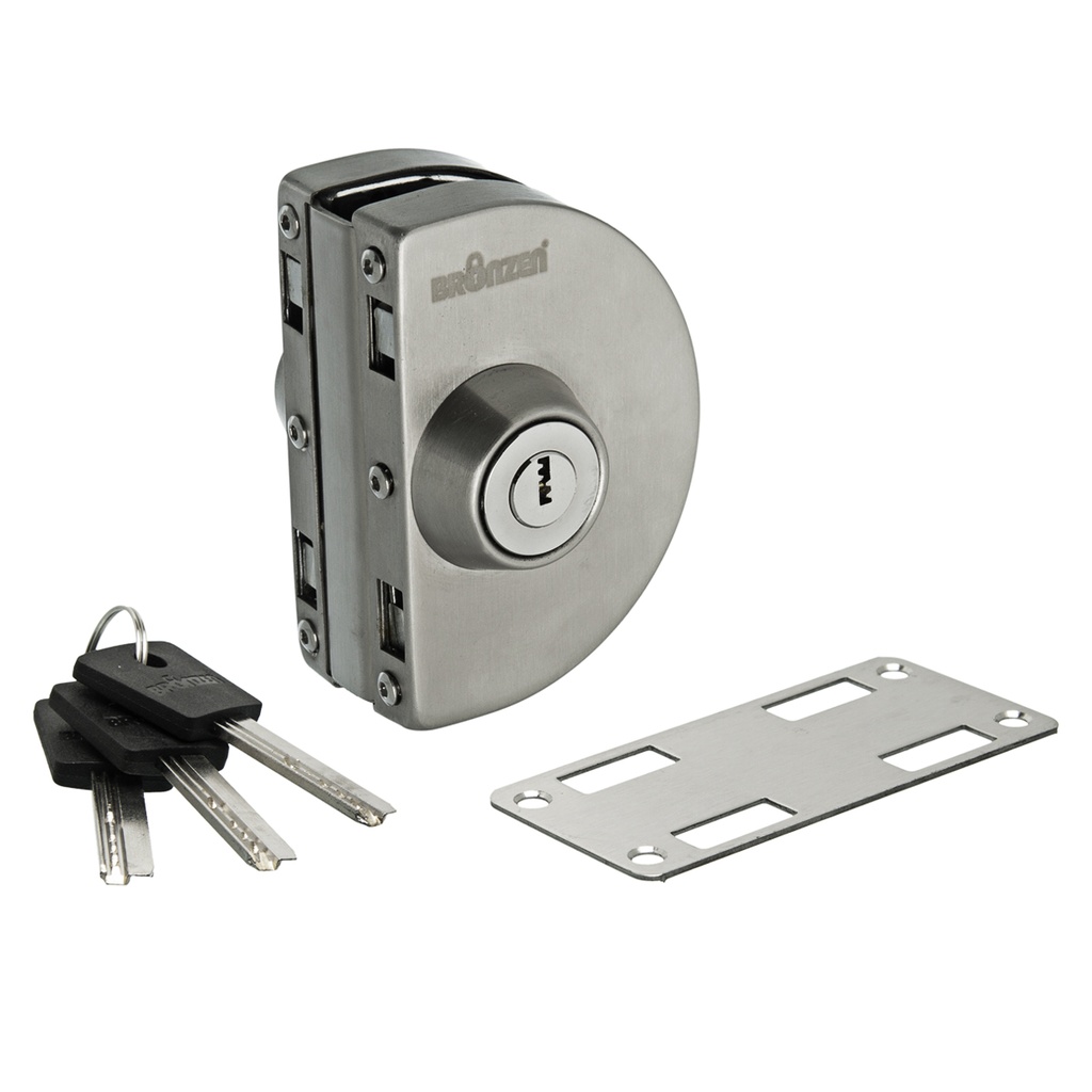 CERROJO ESFERICO (VIDRIO-PARED)  (LLAVE-LLAVE) x1u.