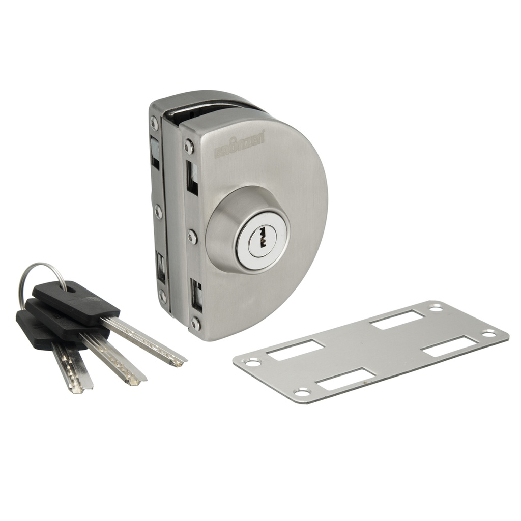 CERROJO ESFERICO (VIDRIO-PARED)  (LLAVE-PERILLA) x1u.