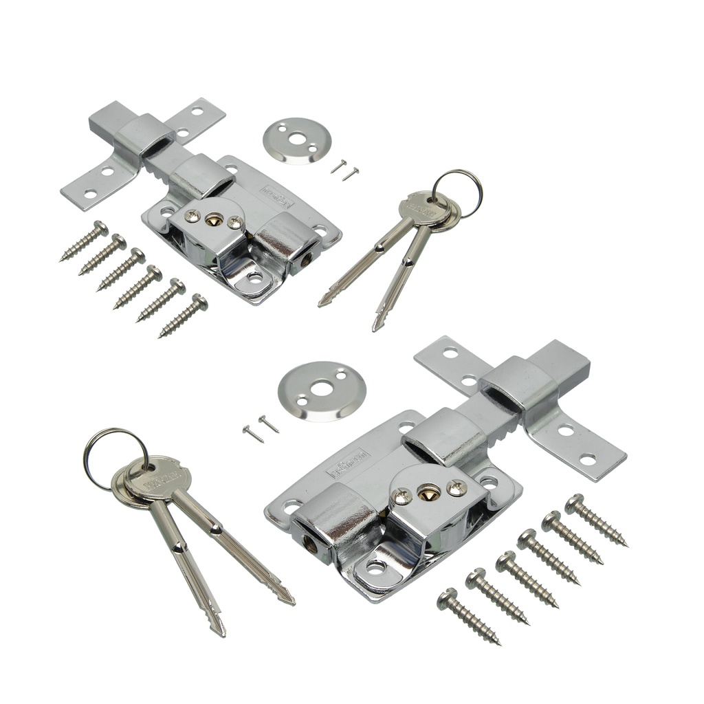 CERROJO LLAVE CRUZ HERMANADO x2u. CON IGUAL COMBINACIÓN