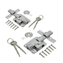 CERROJO LLAVE CRUZ HERMANADO x2u. CON IGUAL COMBINACIÓN