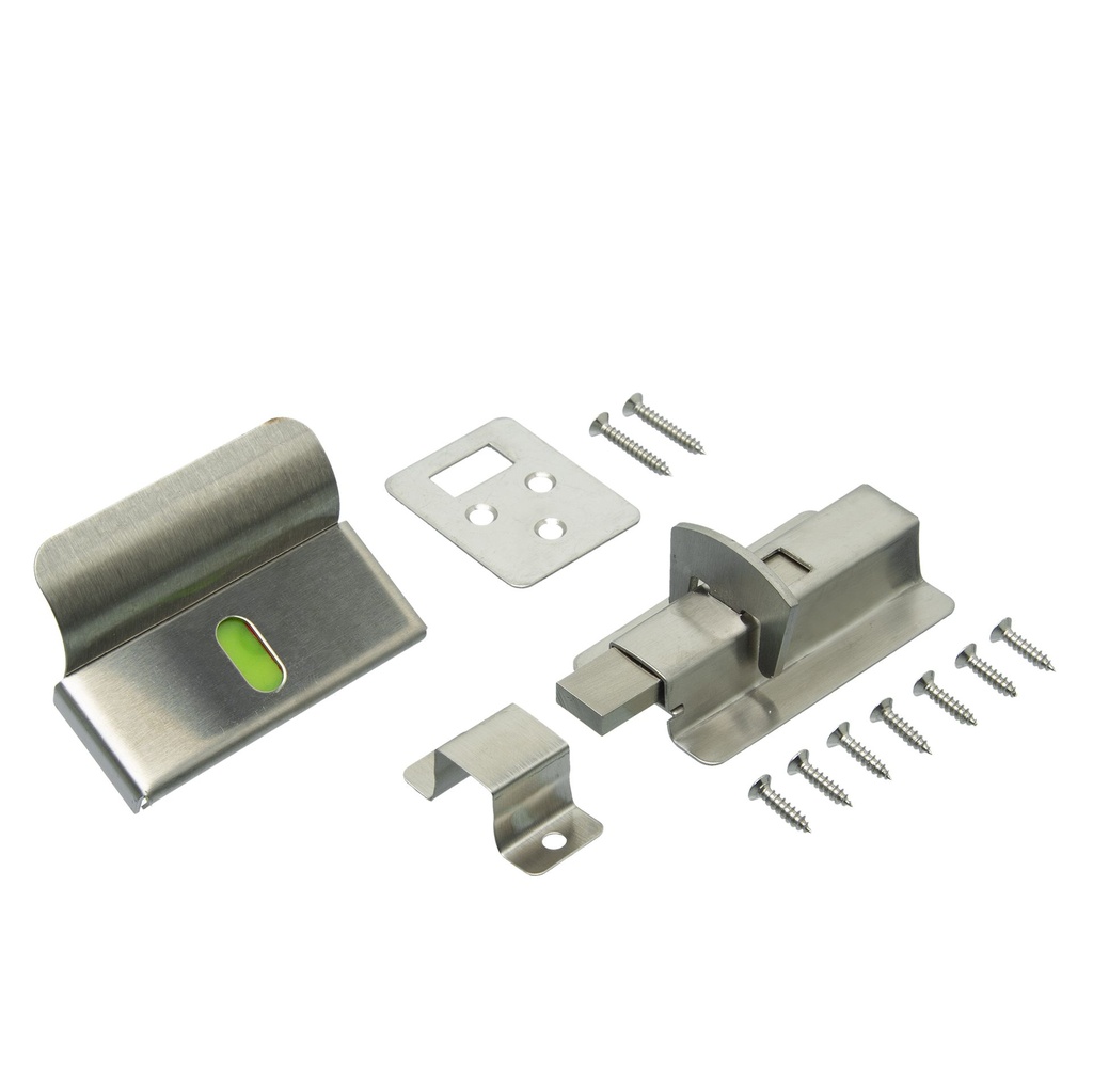 CERROJO P/ BAÑO C/ TIRADOR E INDICADOR  x1u.