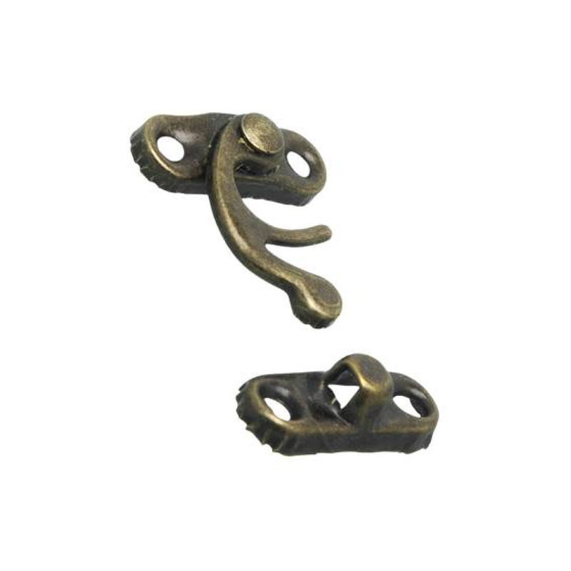 CIERRE PARA CAJA BRONCE VIEJO IZQUIERDA