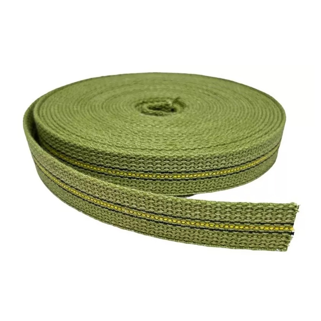 CINTA PARA PERCIANA REFORZADA VERDE x1mts.