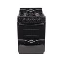 COCINA ENZOLADO DURPOX NEGRA 4 HORNALLAS LINEA ECO