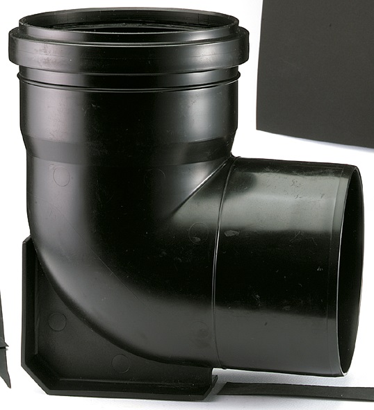 CODO A 87º30' M-H 110mm C/BASE