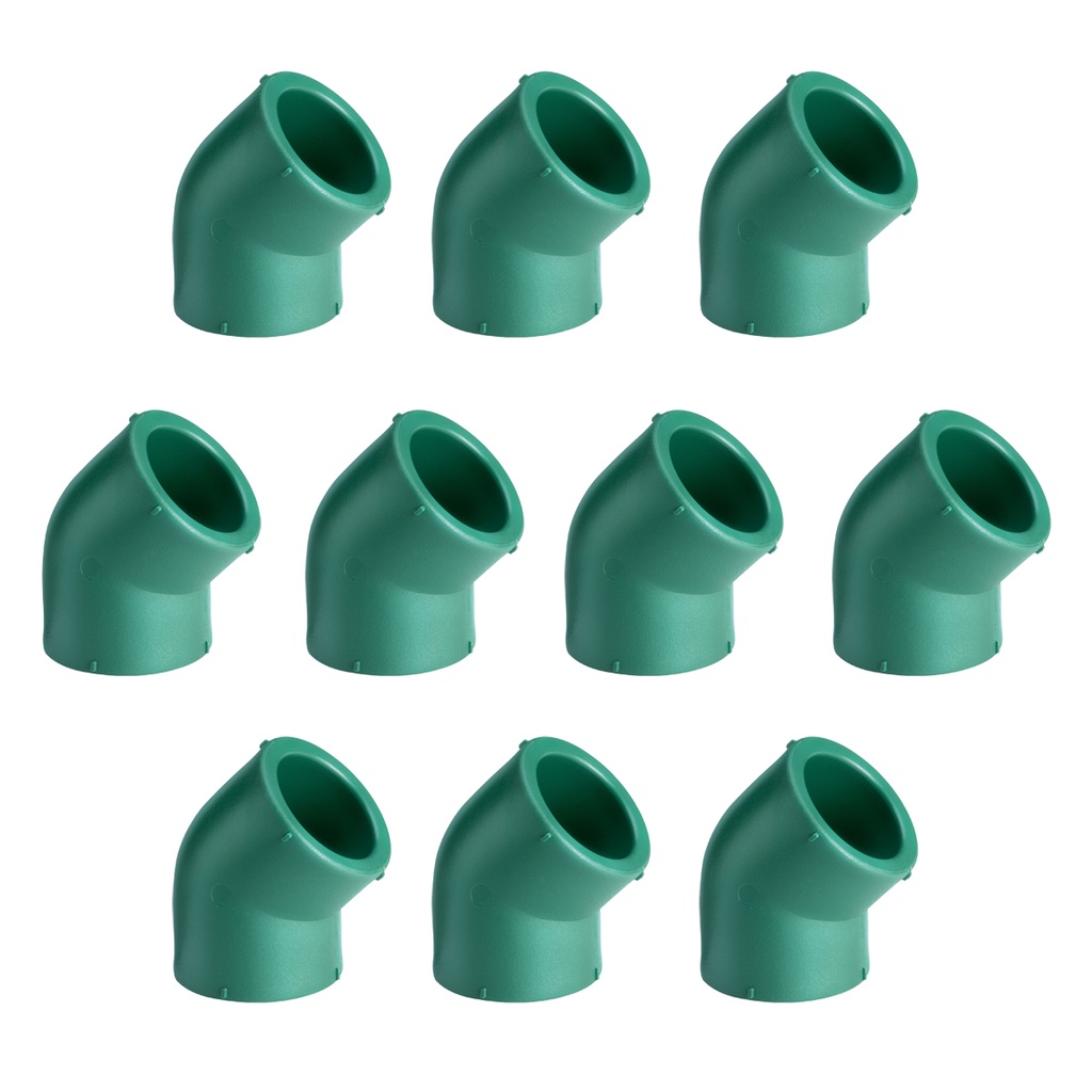 CODO NORMAL A 45º F.F HH 25mm. PACK X 10u.