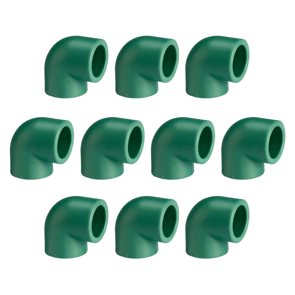 CODO TERMOFUSION NORMAL 90º HH 20mm PACK X 10u.