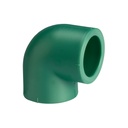 CODO TERMOFUSION NORMAL A 90' DE 50mm x1u.