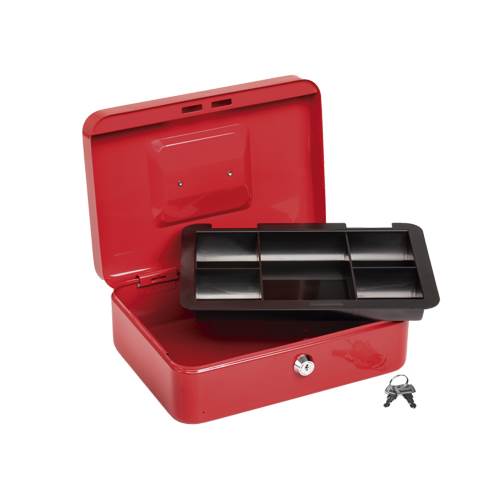 COFRE PORTAVALORES 300x240x90mm CON LLAVE