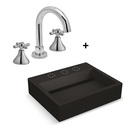 COMBO BACHA APOYO DECA NEGRA L8794+BICOMANDO VIVACRUZ PICO ALTO