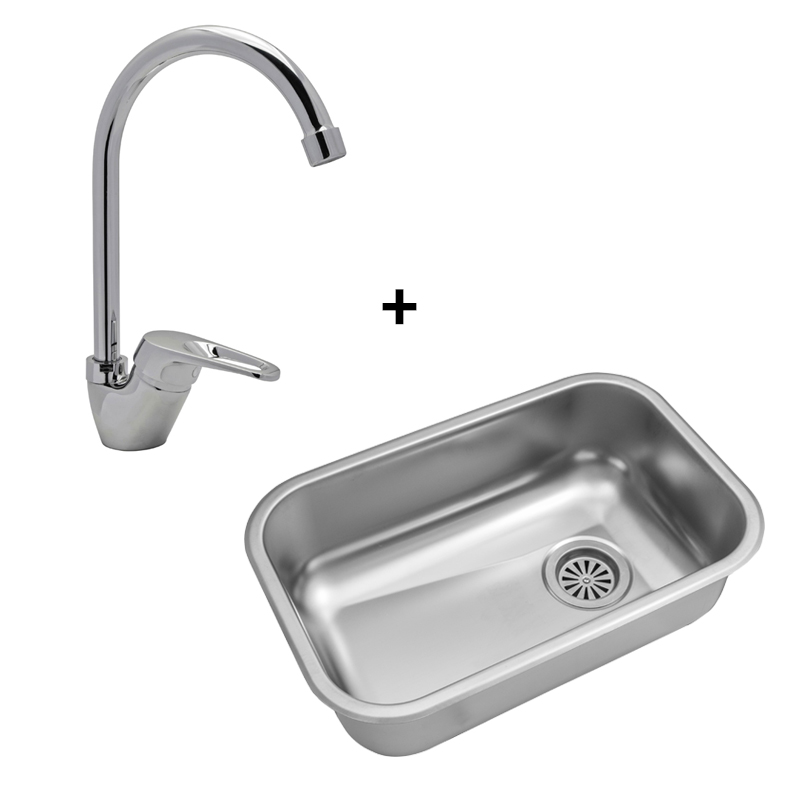 COMBO BACHA SIMPLE JOHNSON ZZ52/18 + MONOCOMANDO LINK PICO ALTO