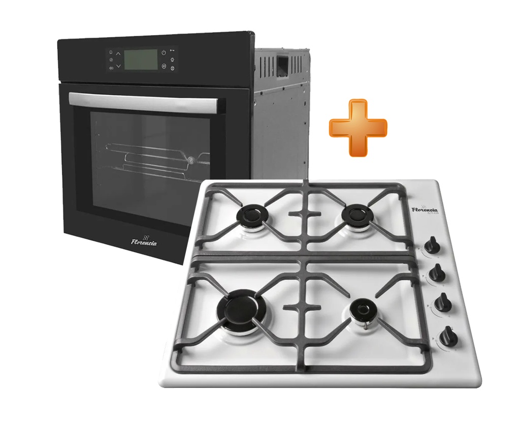 COMBO HORNO 7887 + ANAFE 6746B FLORENCIA