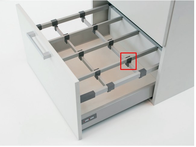 CONECTOR INTERMEDIO PLASTICO GRIS