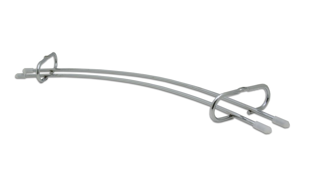 COPERO CURVO CROMADO x1u.