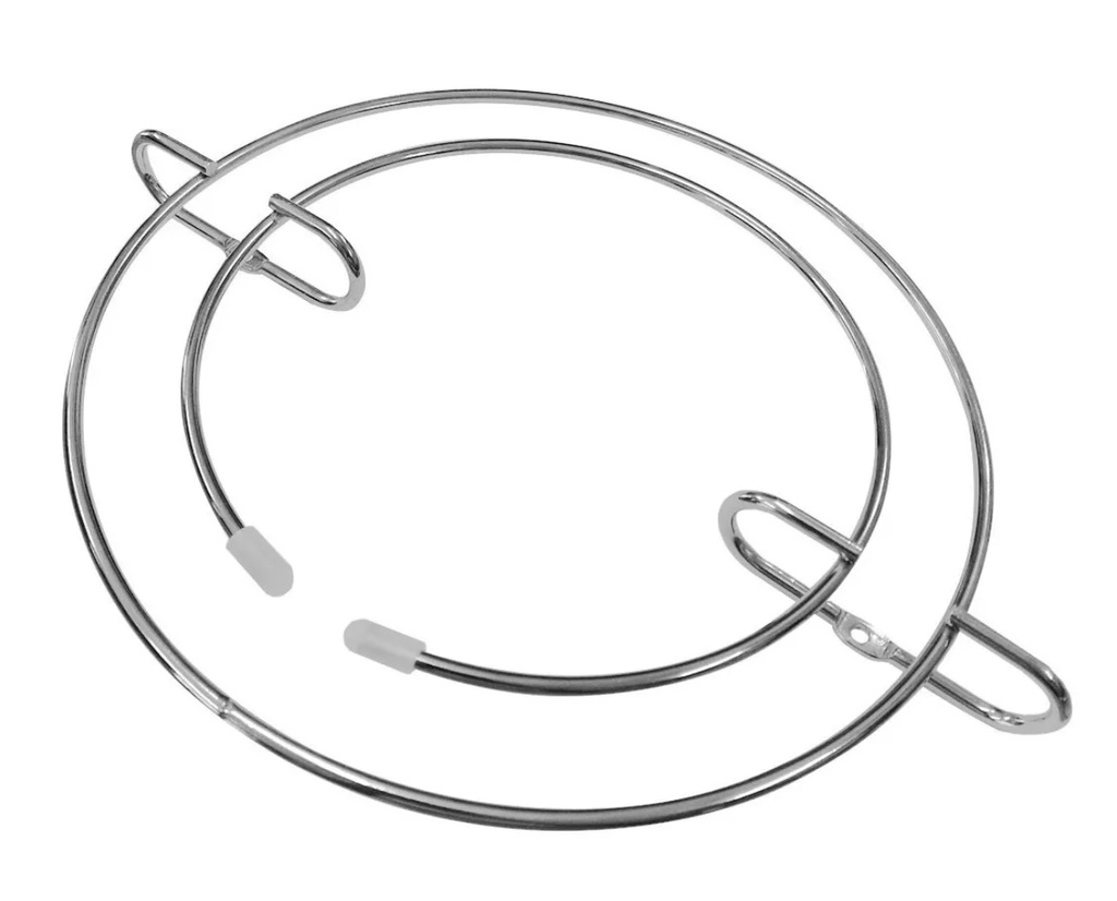 COPERO REDONDO CROMADO x1u.