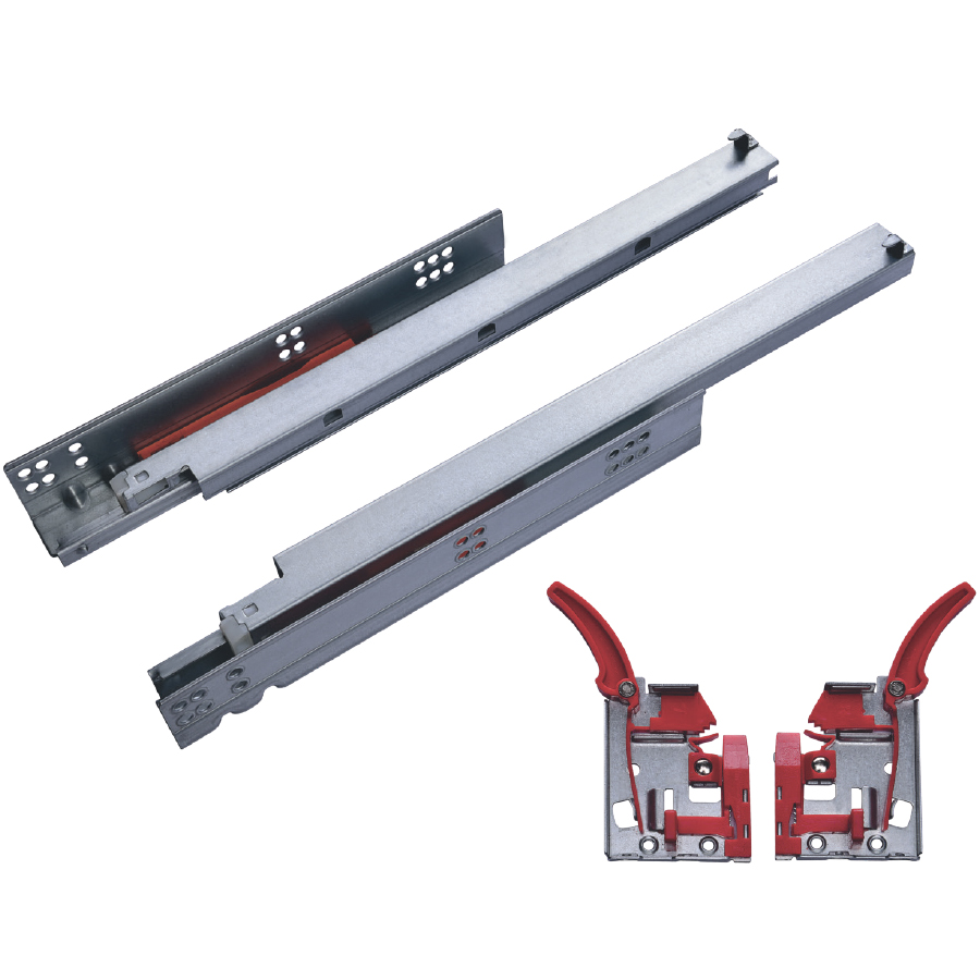 CORREDERA OCULTA 30kg PUSH OPEN EXTRACCION 550mm
