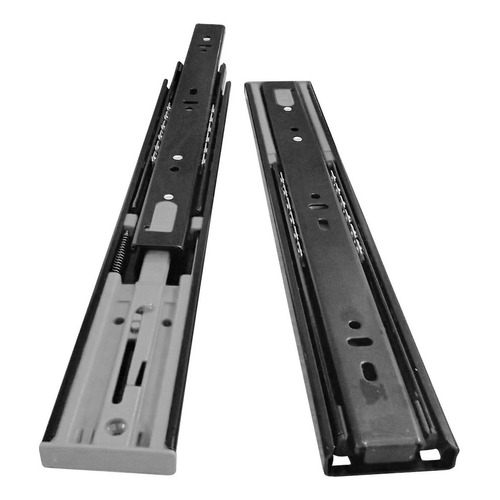 CORREDERA TELES. PUSH OPEN 45mm NEGRA BRONZEN