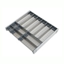 CUBIERTERO ACERO INOXIDABLE 531 x 473mm