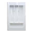 CUBIERTERO PLASTICO 300 x 500 N°1 BLANCO x1u