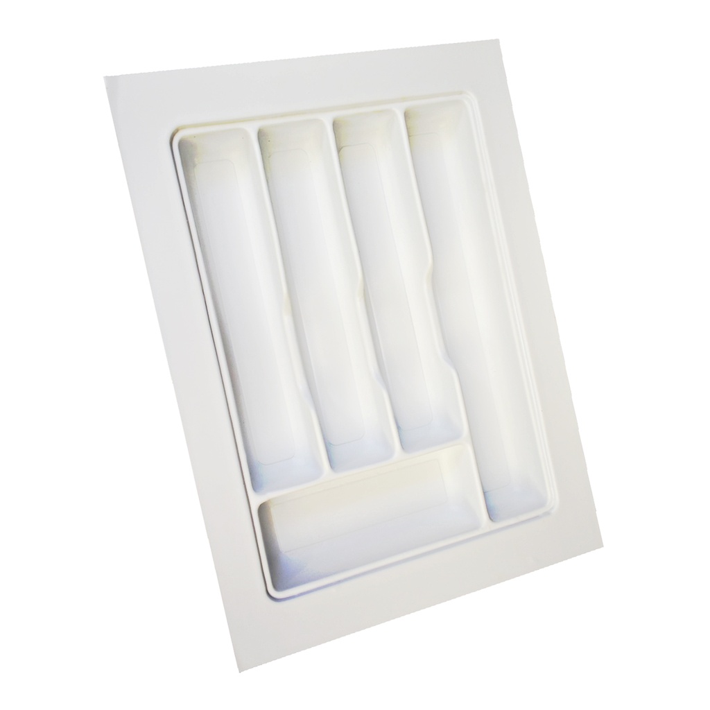 CUBIERTERO TERMOFORMADO 350 X 480 mm BLANCO x1u.
