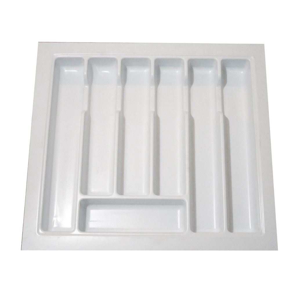 CUBIERTERO TERMOFORMADO 540 X 480 mm BLANCO x1u.