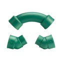 CURVA SOBREPASAJE F.F 32mm A 45º H-H