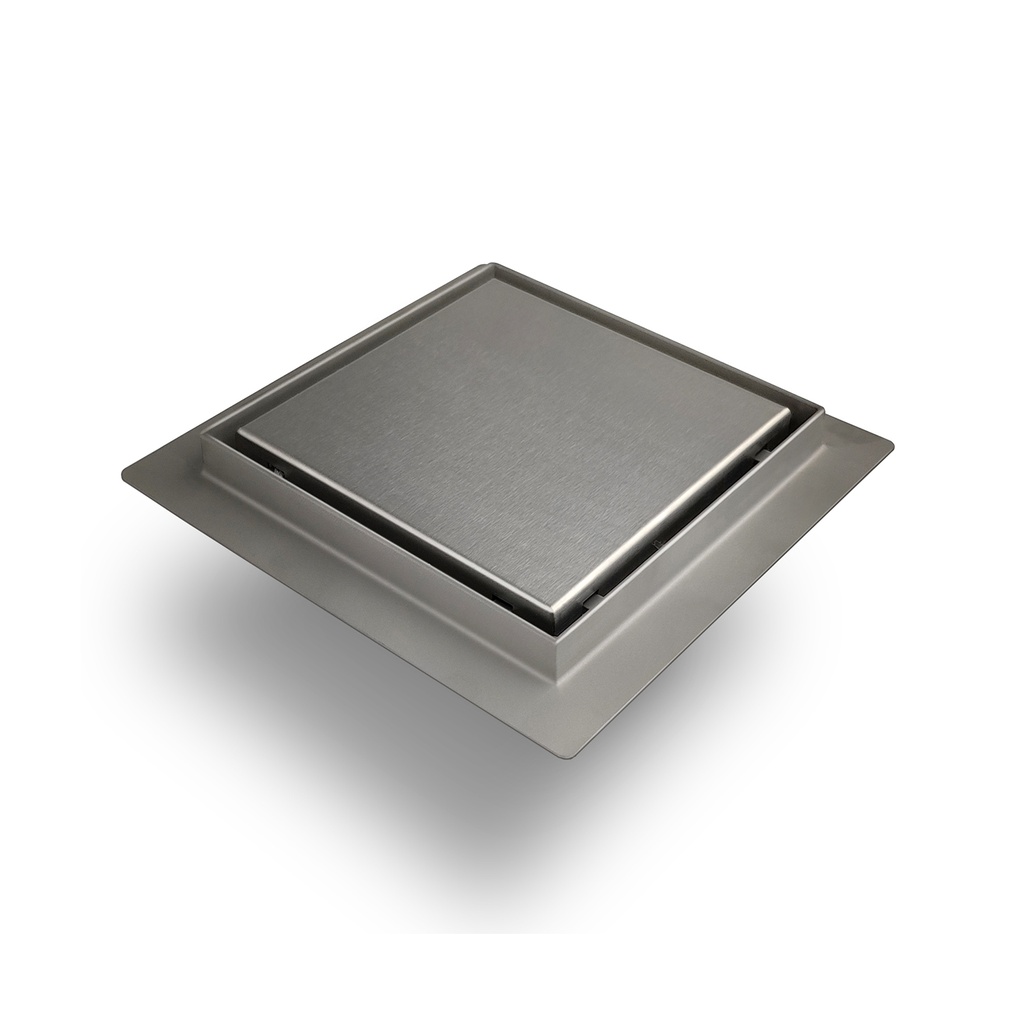 DESAGUE CUADRADO 2 EN 1 100X100 mm ACERO INOXIDABLE 304 x1u.