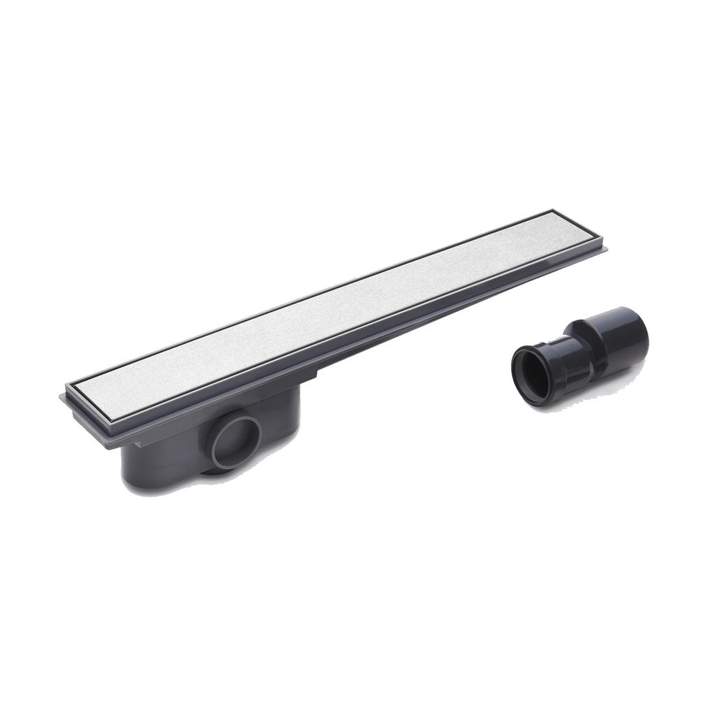 DESAGUE LINEAL RIO 450mm C/TAPA ACERO INOX. CLASICO MATE x1u.