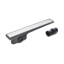 DESAGUE LINEAL RIO 450mm C/TAPA ACERO INOX. CLASICO MATE x1u.