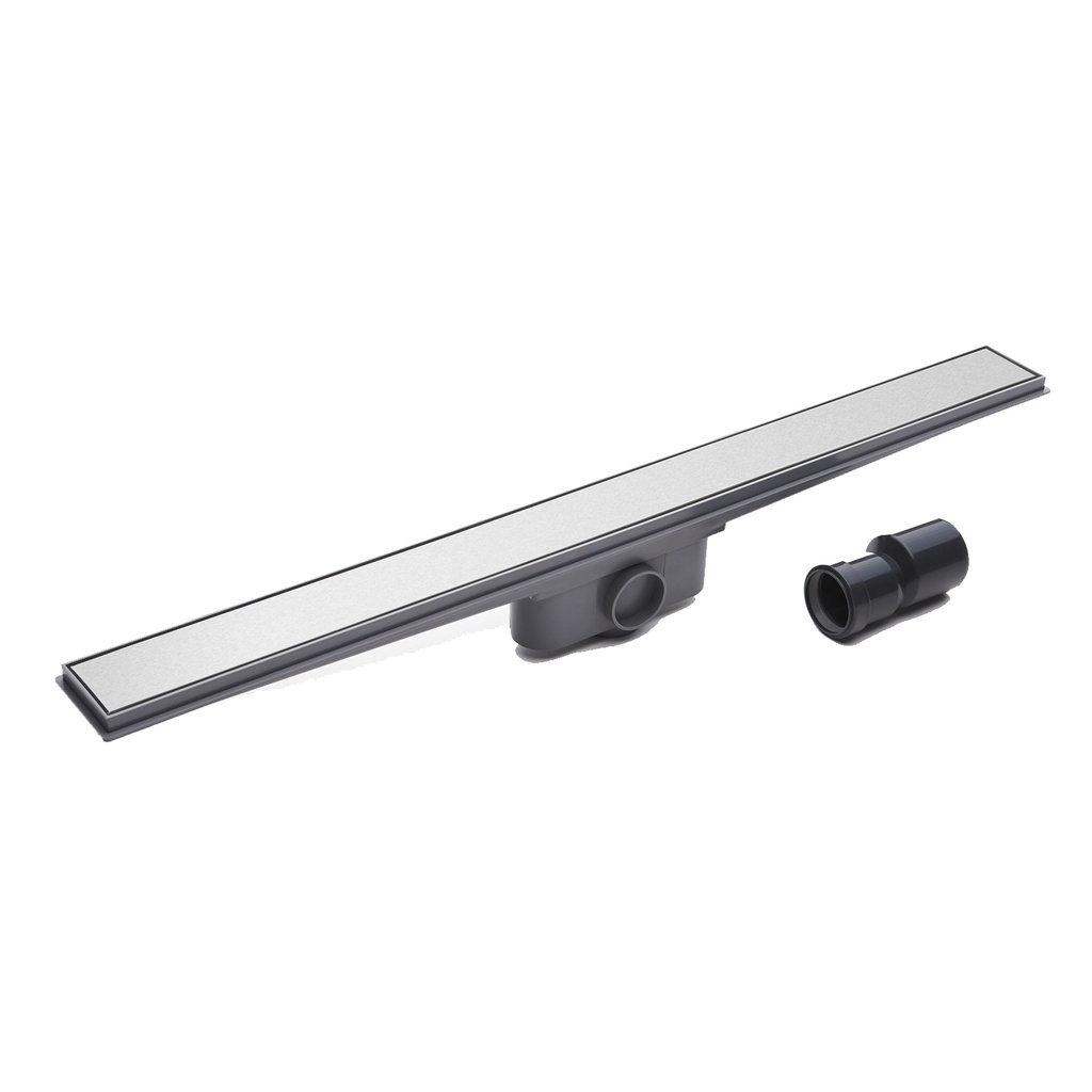 DESAGUE LINEAL RIO 600mm C/TAPA ACERO INOX. CLASICO MATE x1u.